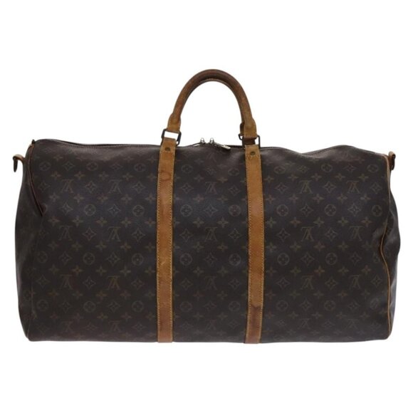 LOUIS VUITTON Monogram Keepall Bandouliere 60 Boston Bag - Picture 2 of 15